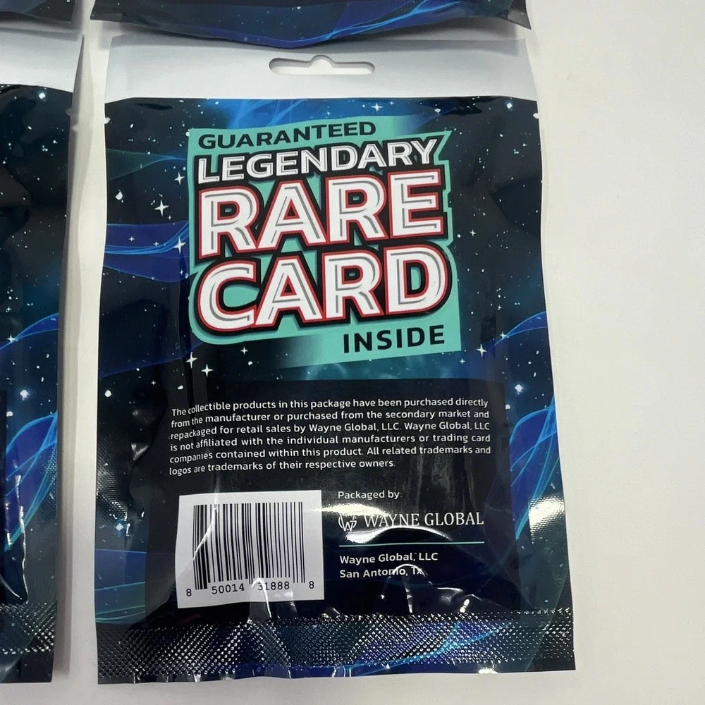 Legendary Pack Guaranteed Legendary Rare Card -4 Packs